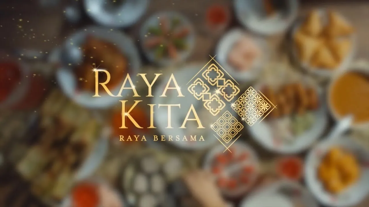 #RayaKita, RayaBersama — Selamat Hari Raya 2018 — poster frame