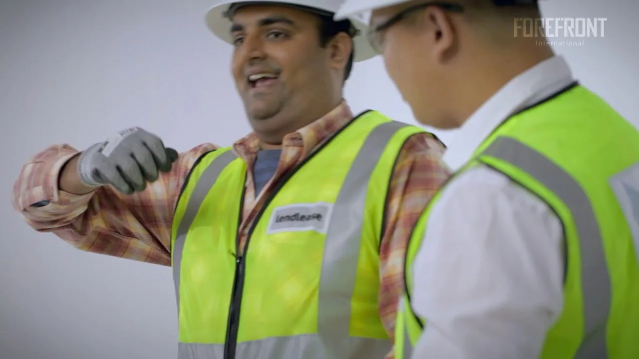 Lendlease — Be Like Ahmad — poster frame